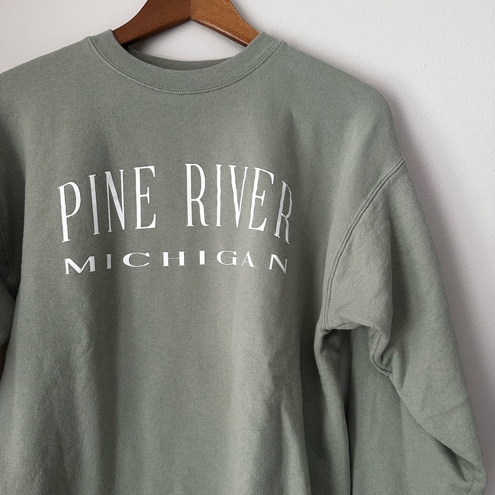 Hanes EcoSmart Olive Sweatshirt